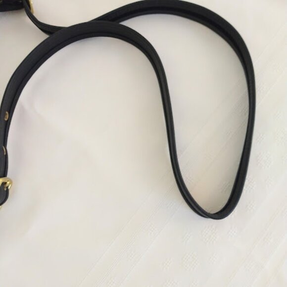 Coach Vintage Black Leather Legacy Janice Crossbody - Picture 7 of 15